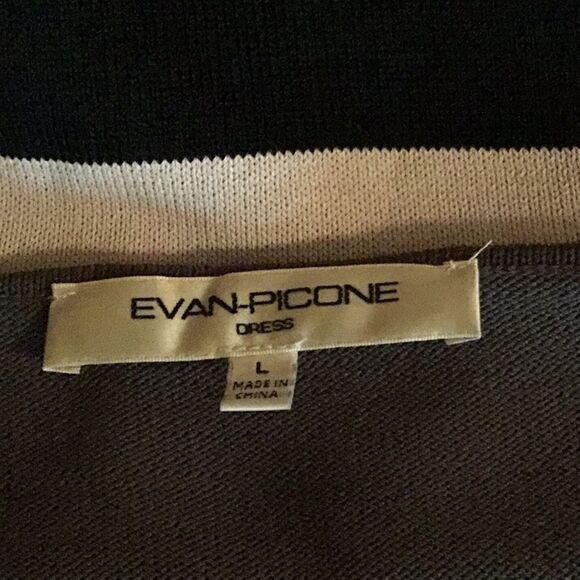 Pull on sweater type dress in large by EVAN PICONE - Picture 7 of 8